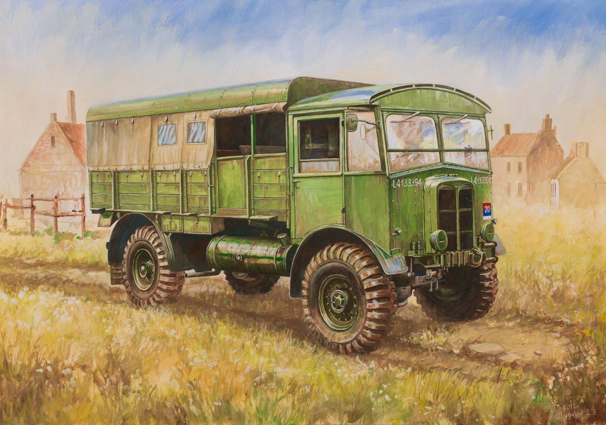 Zvezda - British Truck Matador (Zve6175)