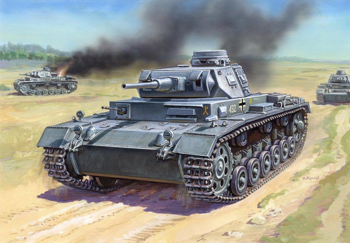 Zvezda - German Tank Panzer Iii (Zve6119)