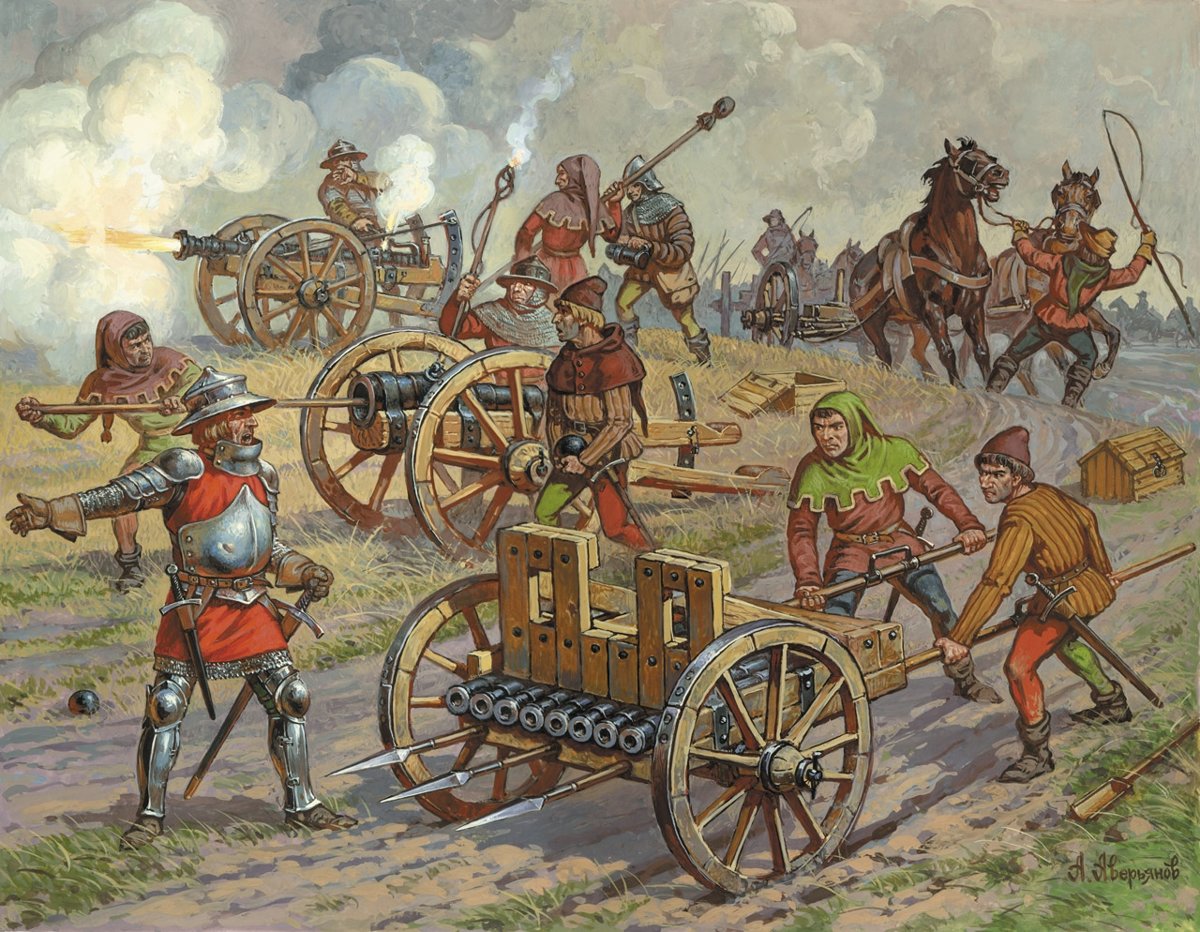 Zvezda - Medieval Powder Artillery (Zve8027)