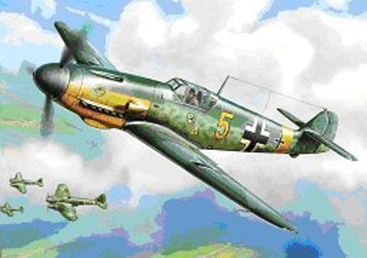 Zvezda - Messerschmitt Bf 109f-2 (Zve6116)