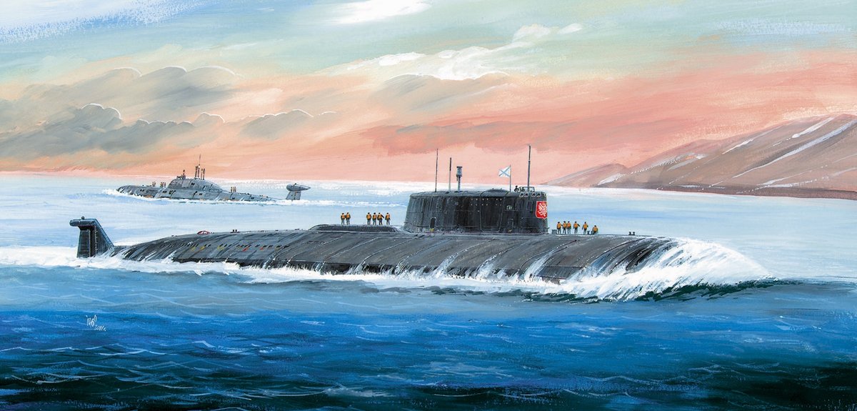 Zvezda - Nuclear Submarine Apl Kursk (Zve9007)