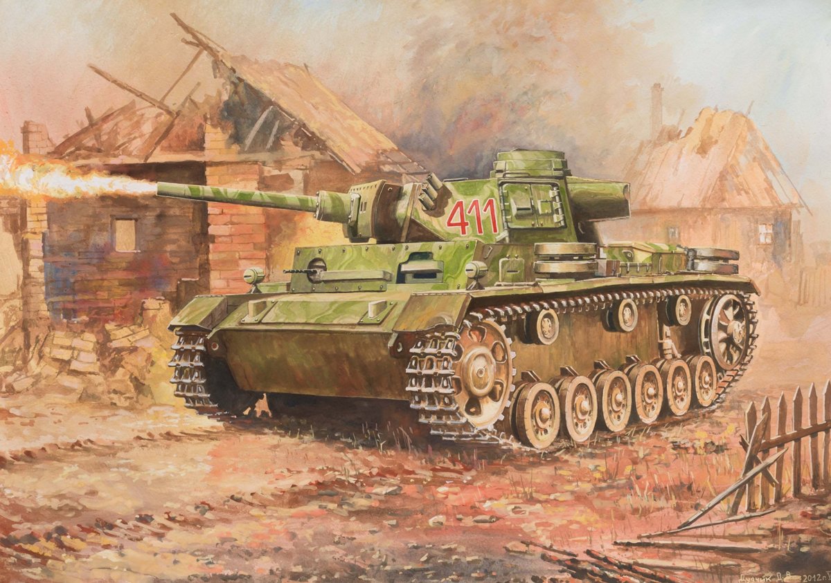 Zvezda - Panzer Iii Flamethrower Tank (Zve6162)