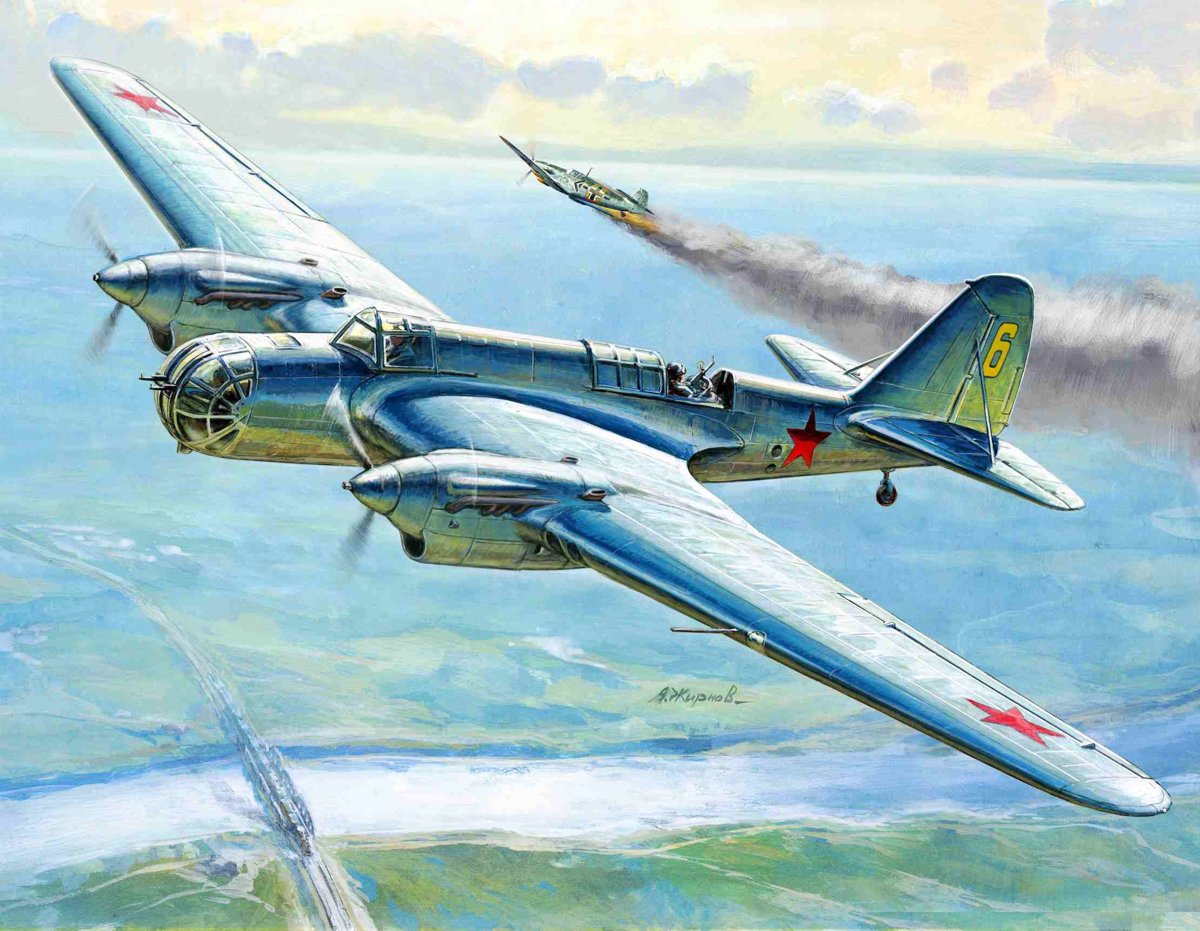 Zvezda - Soviet Bomber Sb-2 (Zve6185)