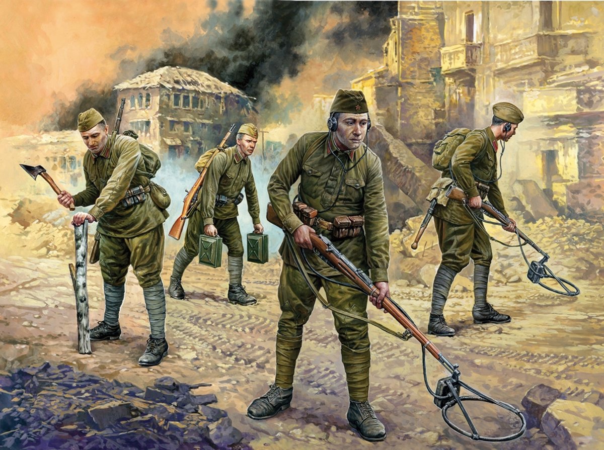 Zvezda - Soviet Engineers Wwii (Zve6108)