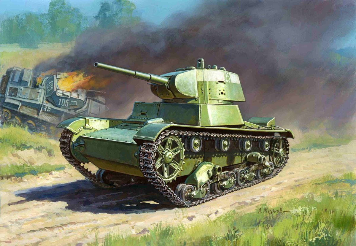 Zvezda - Soviet Tank T-26 (Zve6113)