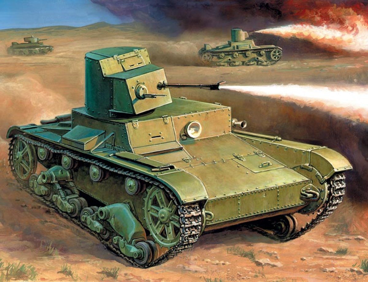 Zvezda - T-26 Flamethrower Tank (Zve6165)