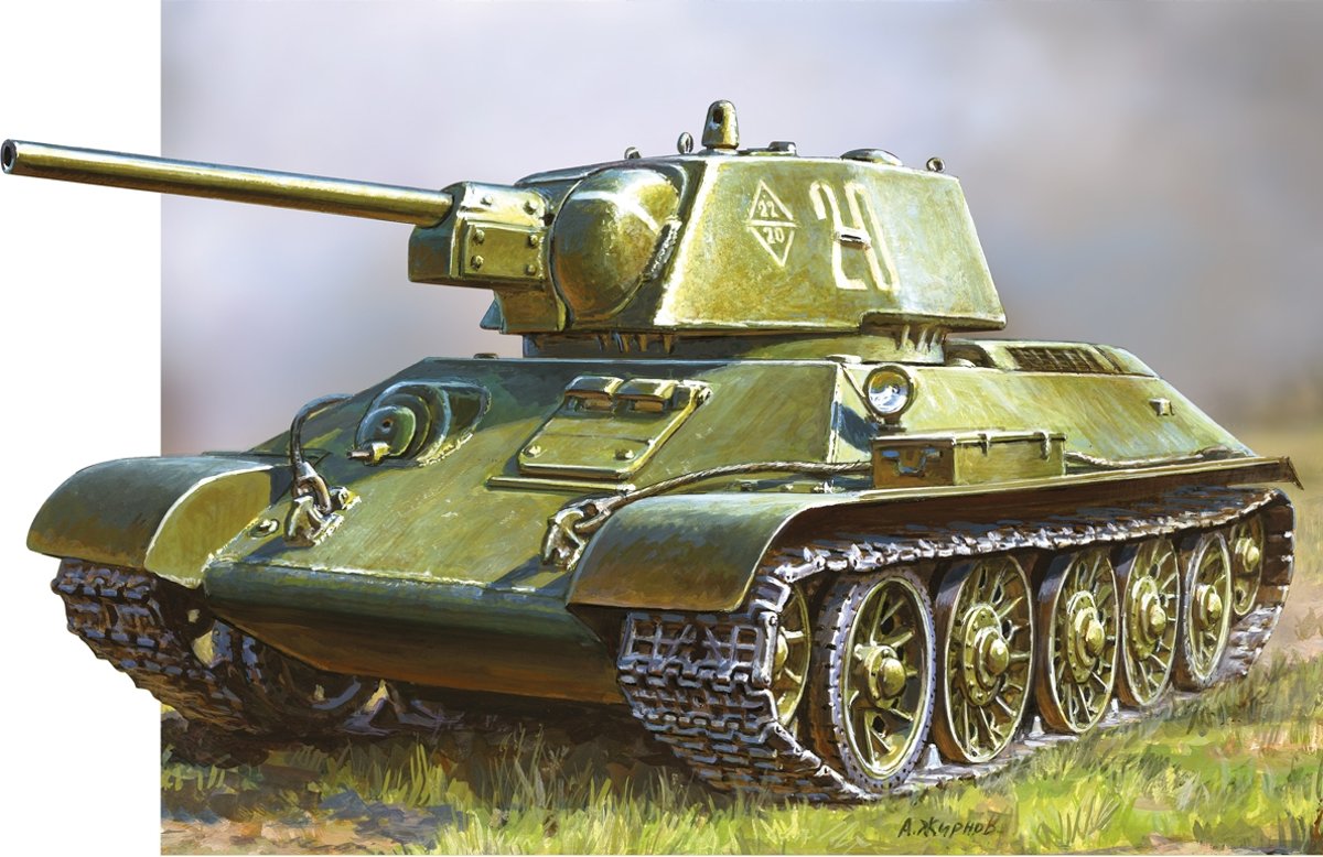 Zvezda - T-34/76 (Zve5001)