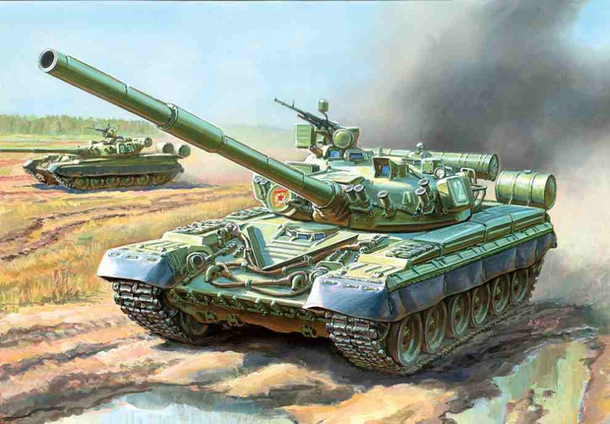 Zvezda - T-80b Russian Mbt (Zve3590)