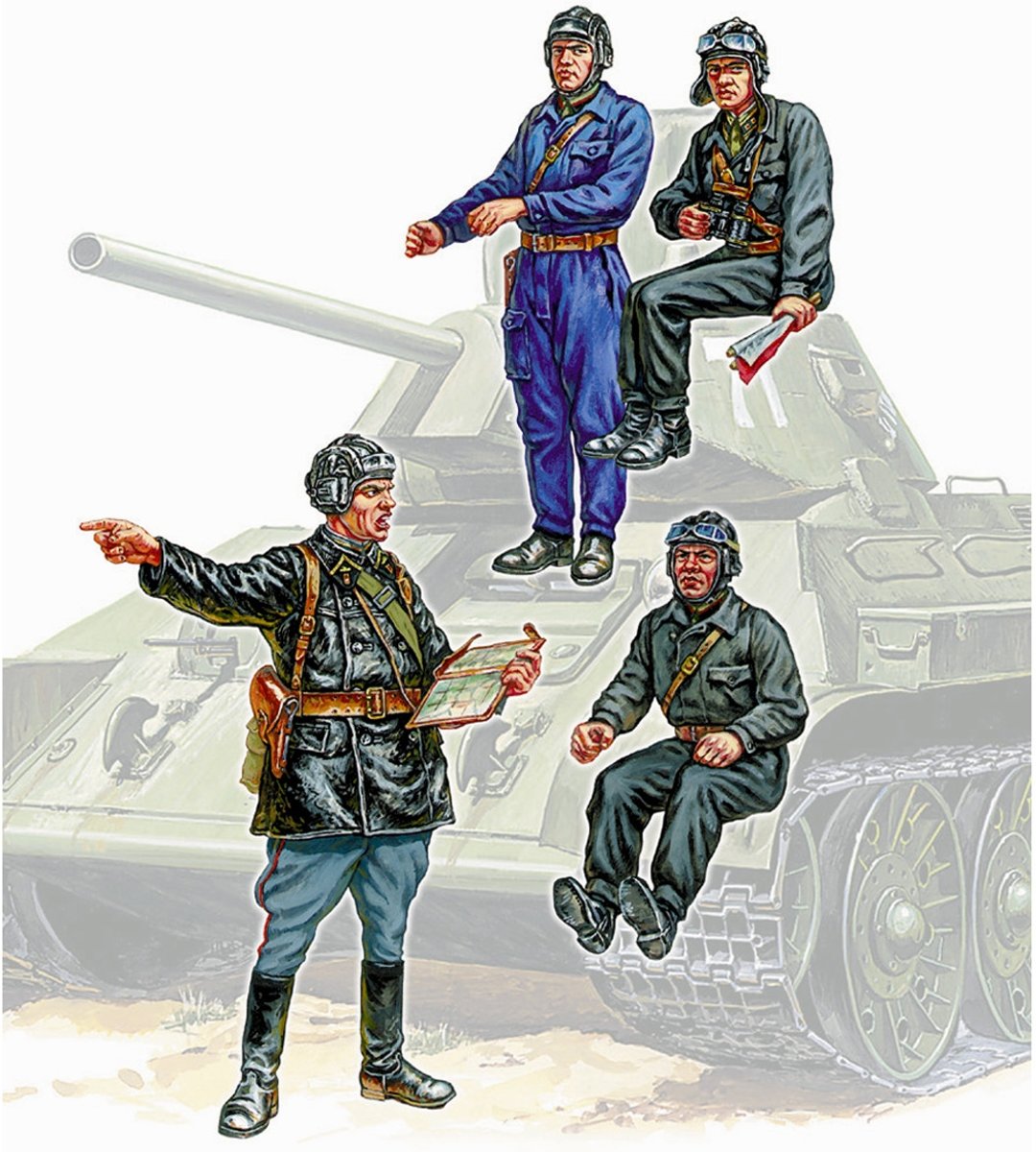 Zvezda Soviet Tank Crew