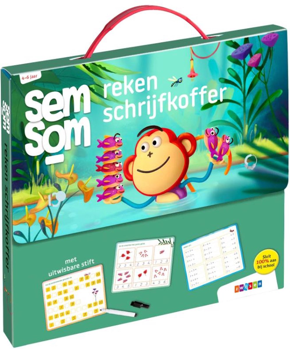 Semsom edutainment  -   Semsom reken schrijfkoffer