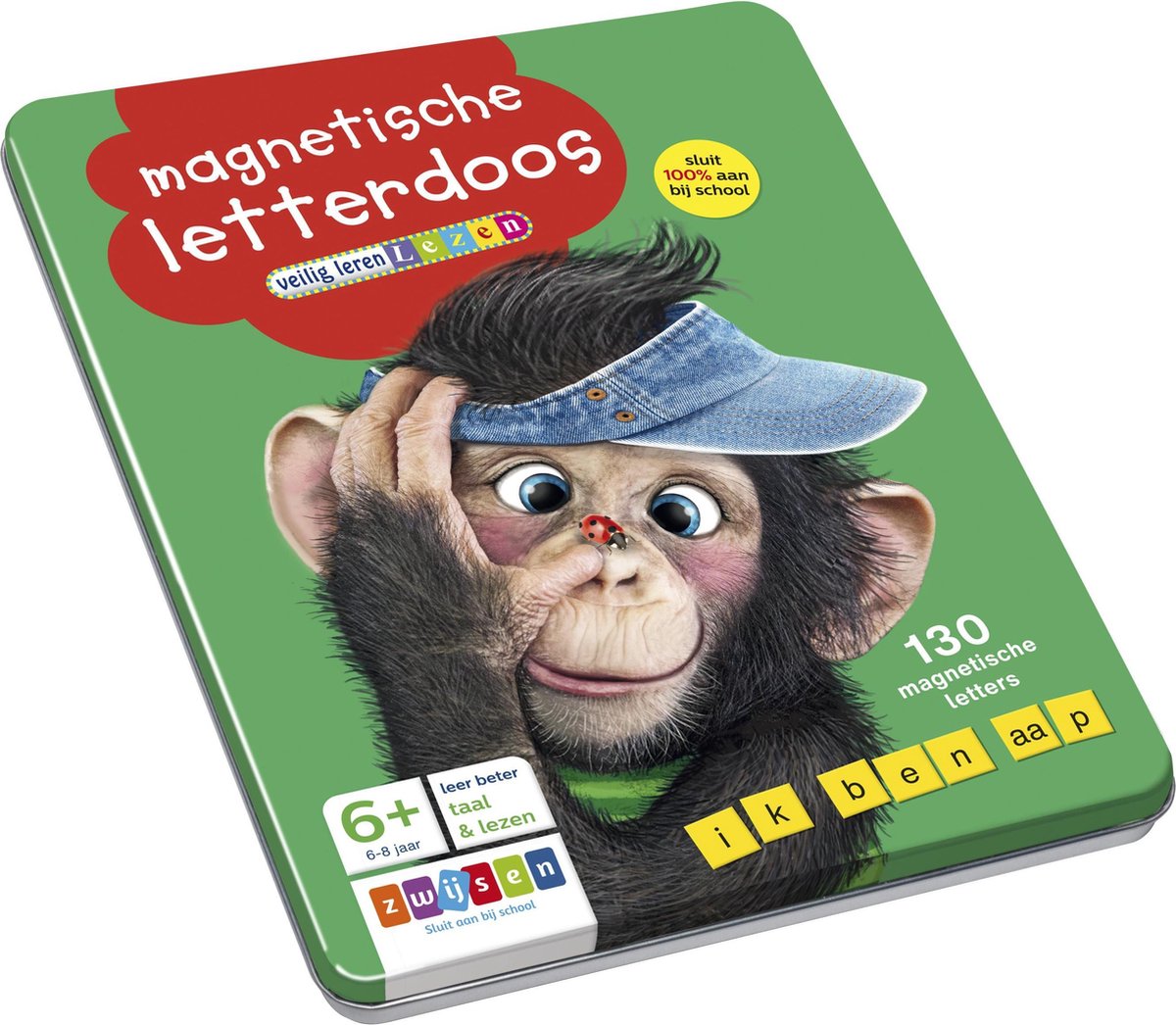 Veilig leren lezen edutainment - Magnetische letterdoos Veilig leren lezen