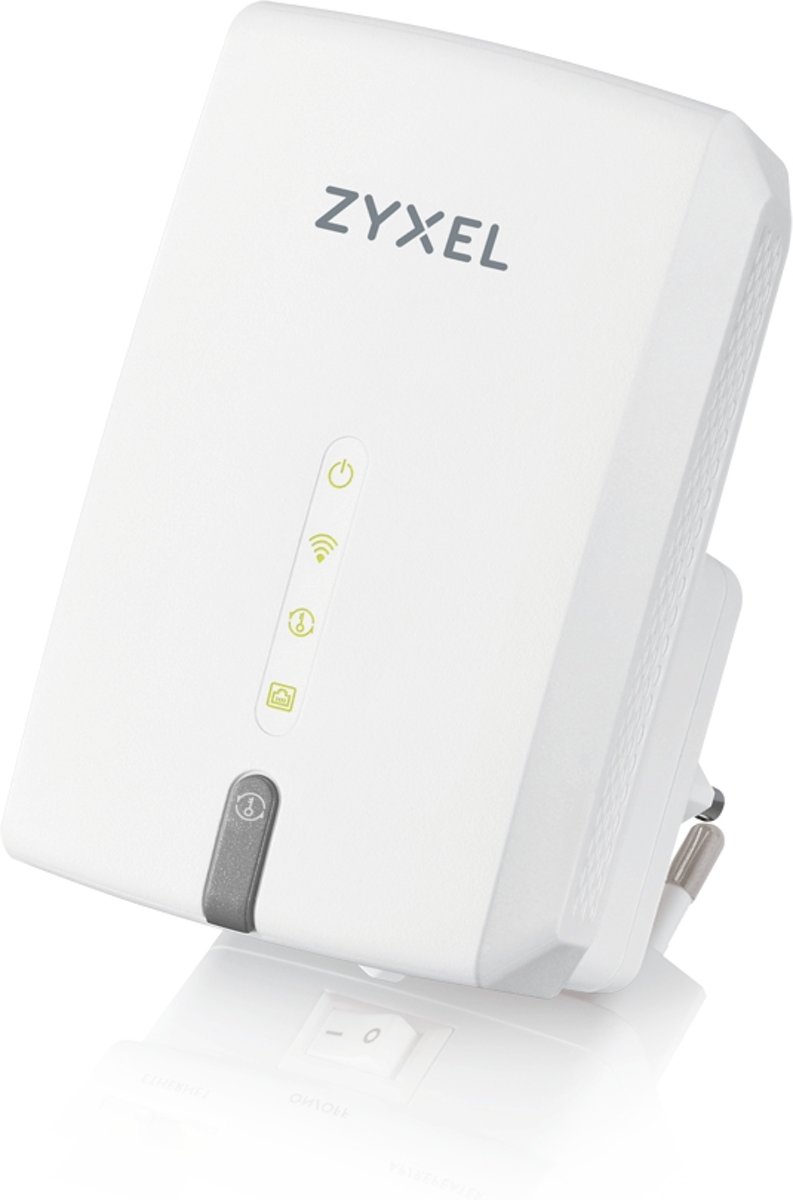 ZyXEL WRE6602-EU0101F 867Mbit/s Ethernet LAN Wi-Fi Wit 1stuk(s) PowerLine-netwerkadapter