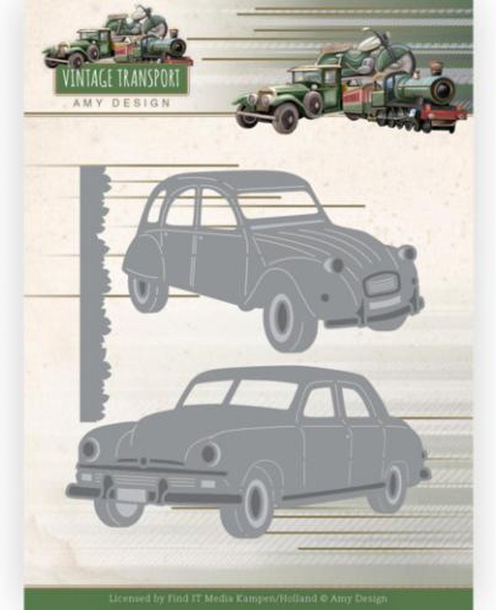 Dies - Amy Design - Vintage Transport - Cars