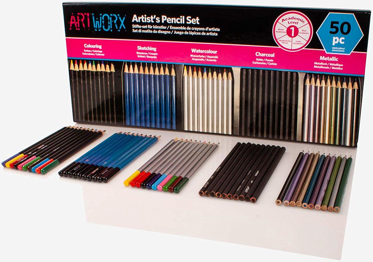 ART WORX Artists pencil set - potlodenset academi level 1