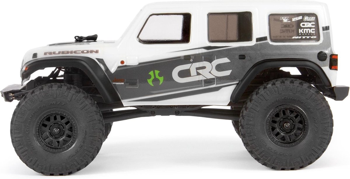 Axial 1:24 RC auto Elektro Terreinwagen 4WD 100% RTR 2,4 GHz Incl. accu en lader, Incl. batterijen