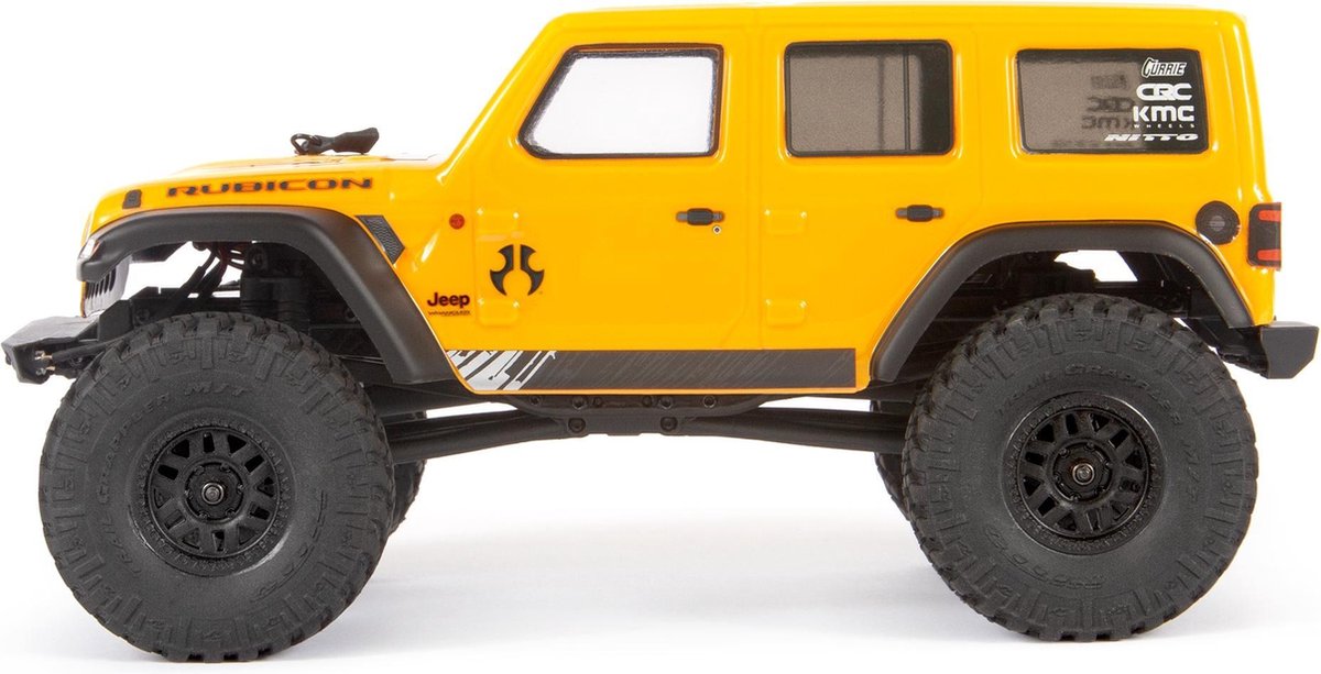 Axial 1:24 RC auto Elektro Terreinwagen 4WD 100% RTR 2,4 GHz Incl. accu en lader, Incl. batterijen