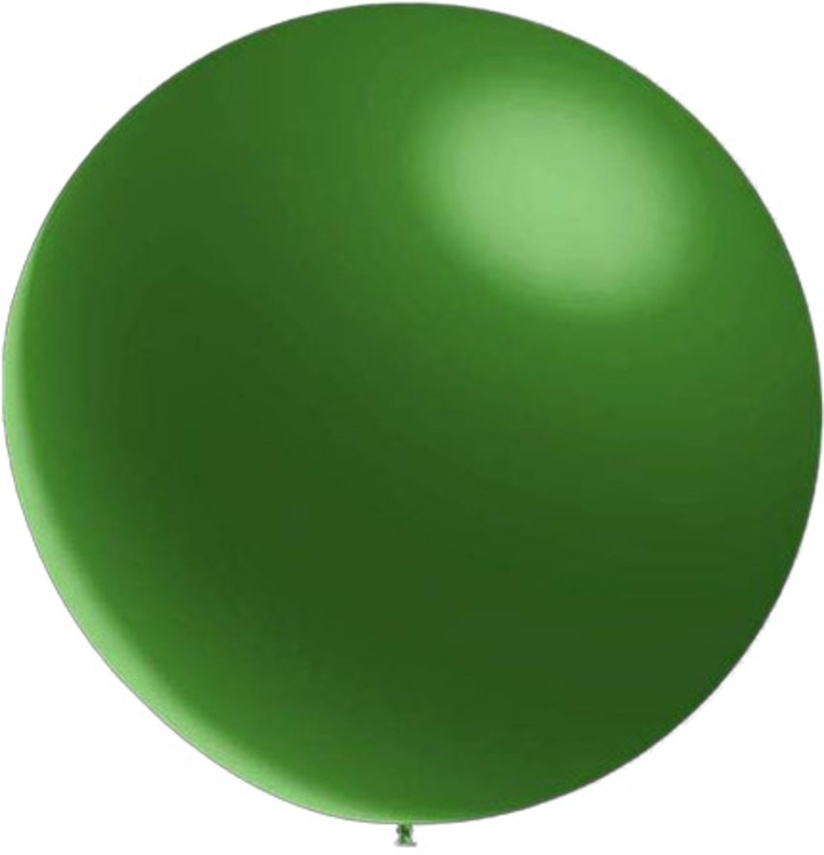 10 stuks - Metallic decoratieballonnen donker groen 28 cm professionele kwaliteit