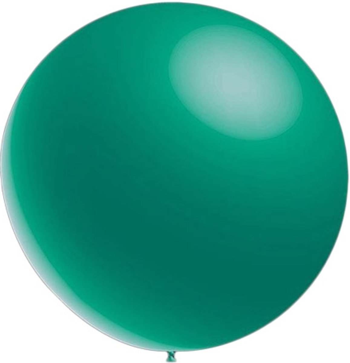 10 stuks - Metallic decoratieballonnen turquoise 28 cm professionele kwaliteit