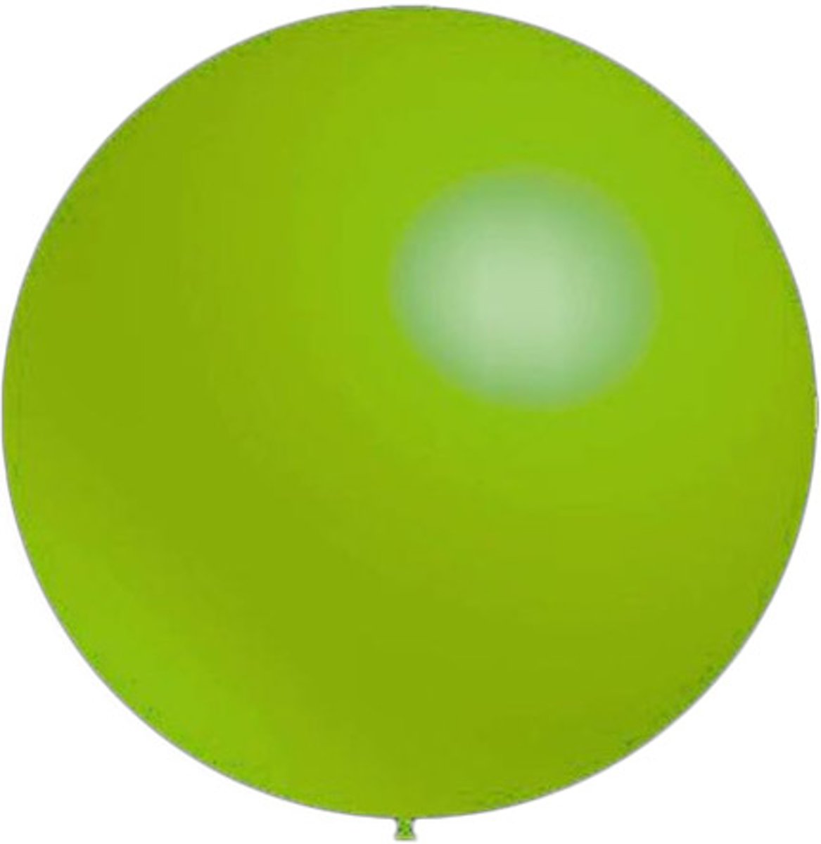 100 stuks - Decoratieballonnen lime groen 28 cm professionele kwaliteit