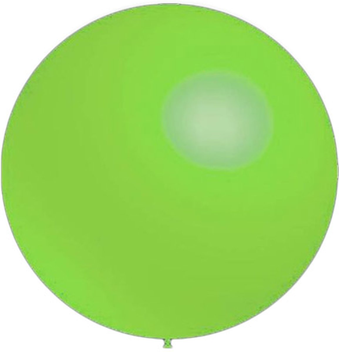 100 stuks - Decoratieballonnen munt groen 28 cm professionele kwaliteit