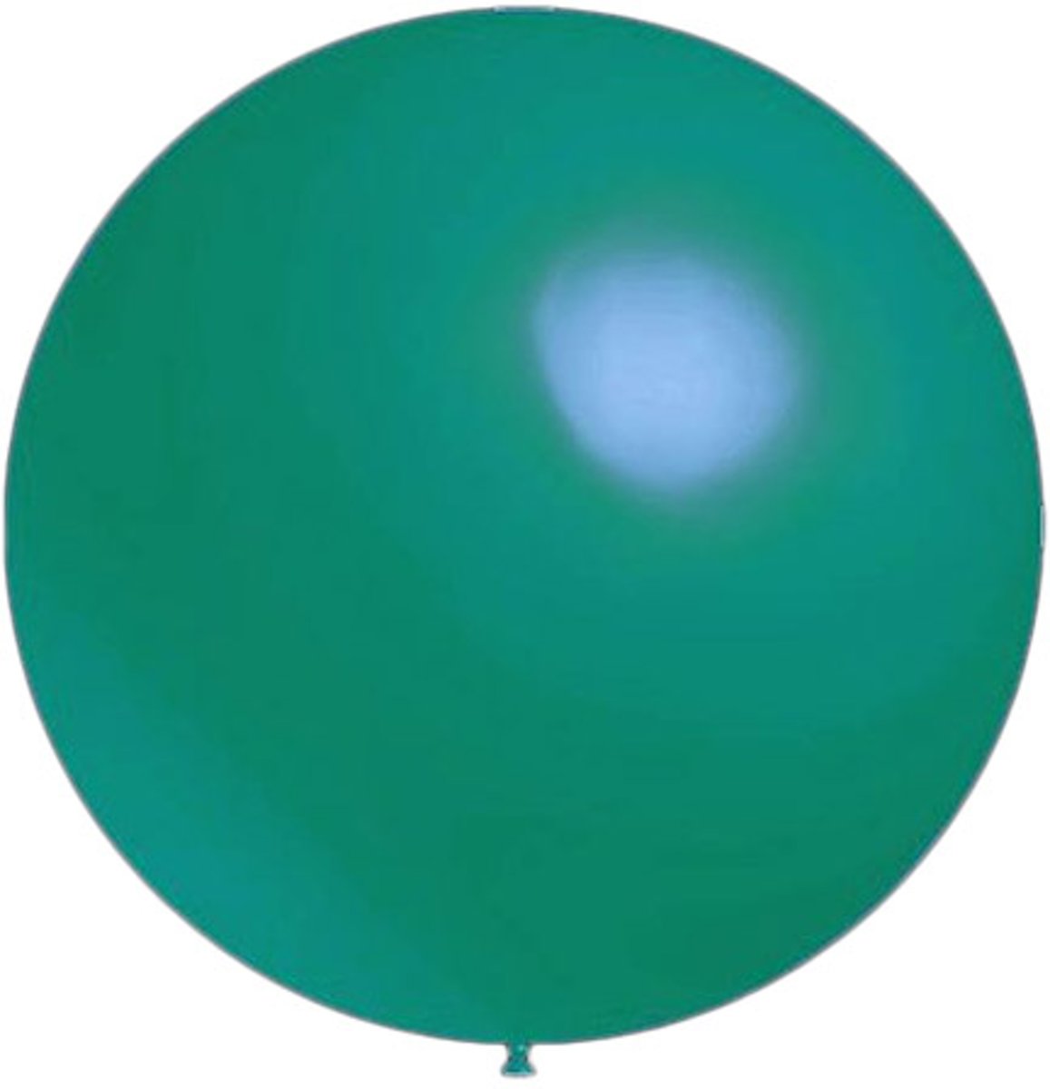 100 stuks - Decoratieballonnen turquoise 28 cm professionele kwaliteit