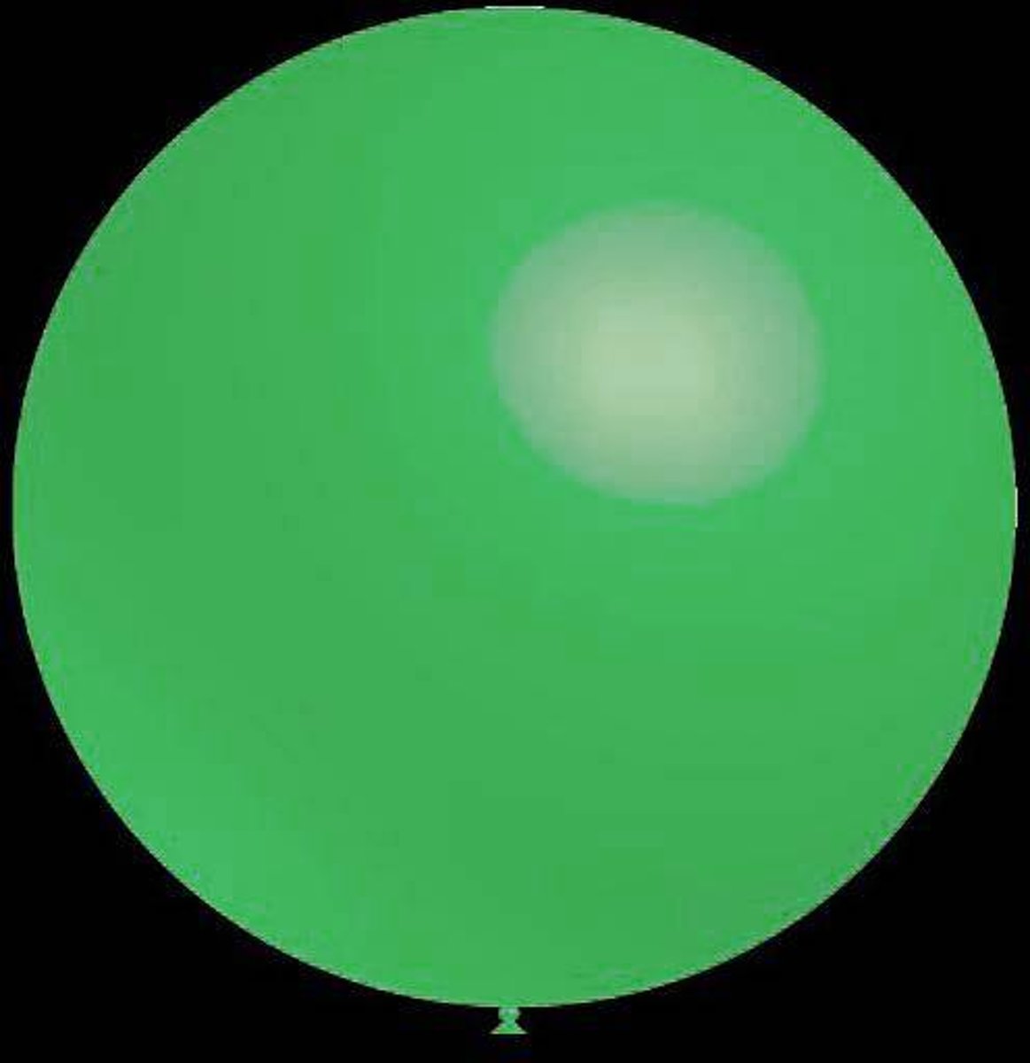 3 stuks Mega grote ronde festivalballonnen mint green 90 cm professionele kwaliteit