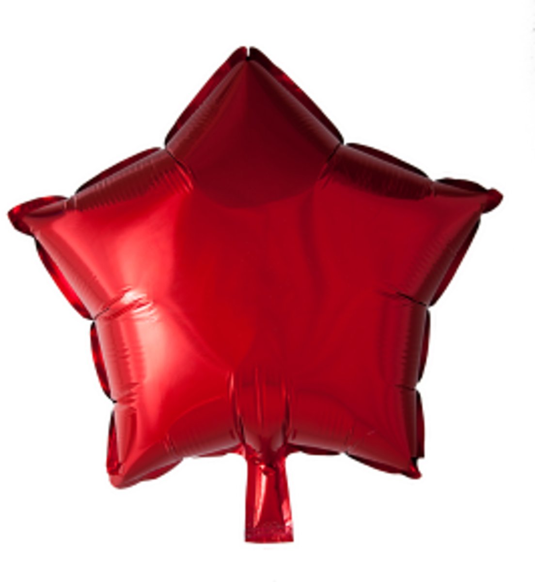 Grote ballon doorsnee 46 cm ster rood