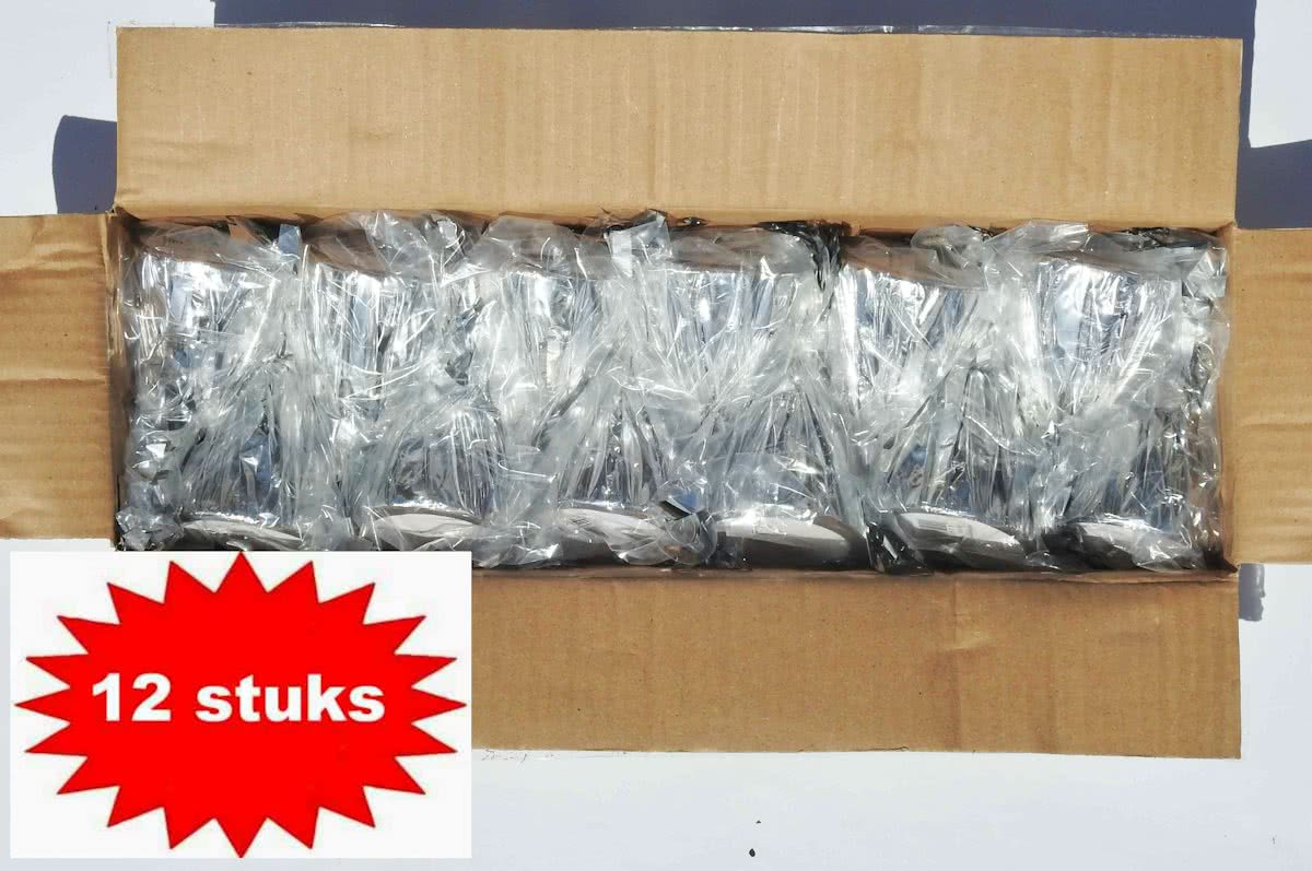 ballon gewichtje 160 gr zilver 12 stuks