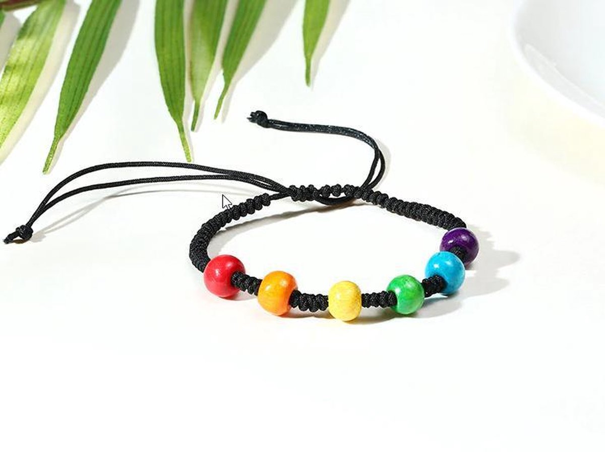 Kralen armband - regenboog - dream - vriendschap - love