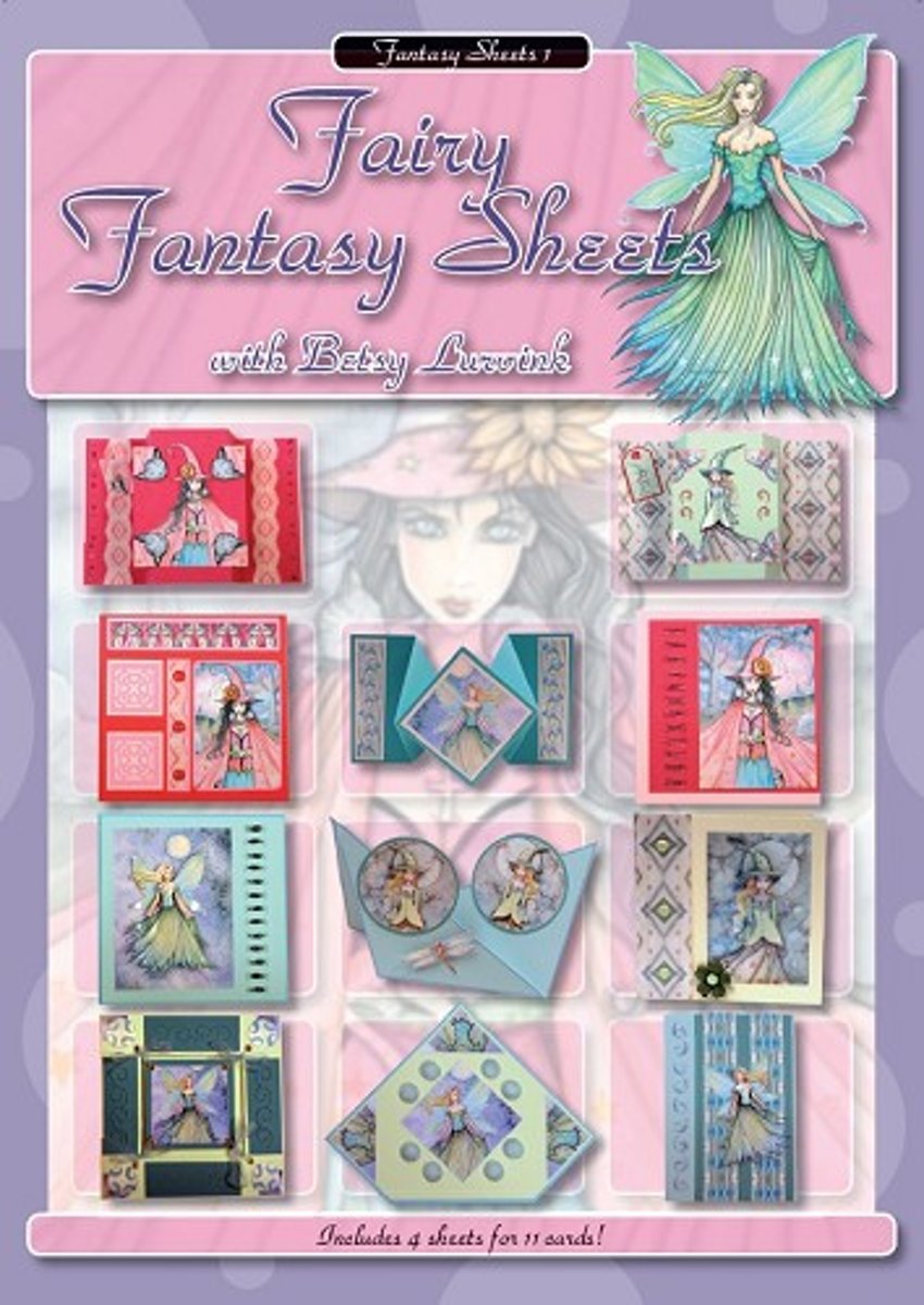 Fairy Fantasy Sheets - Betsy Lurvink