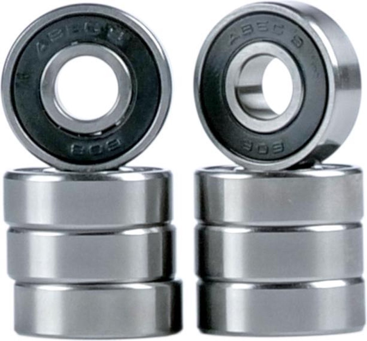 blankdecks.eu Abec-9 Chrome Steel bearings (Zwart)