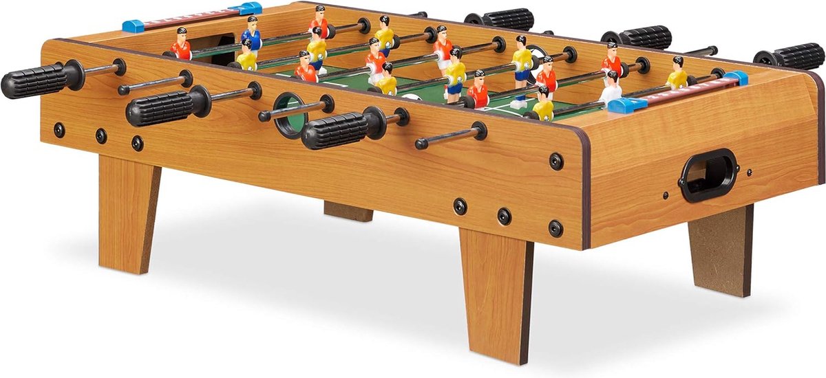 IBBO Shop - Voetbaltafel - Mini   - speeltafel kind - Voetbal tafelspel - kickertafel - tafelvoetbal - 69x37x24 Cm