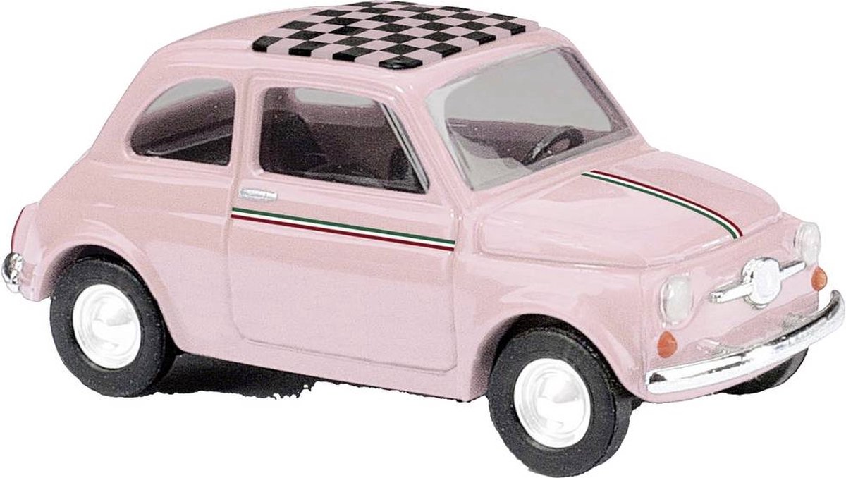 Busch 48733 H0 Fiat 500 Pretty in Pink