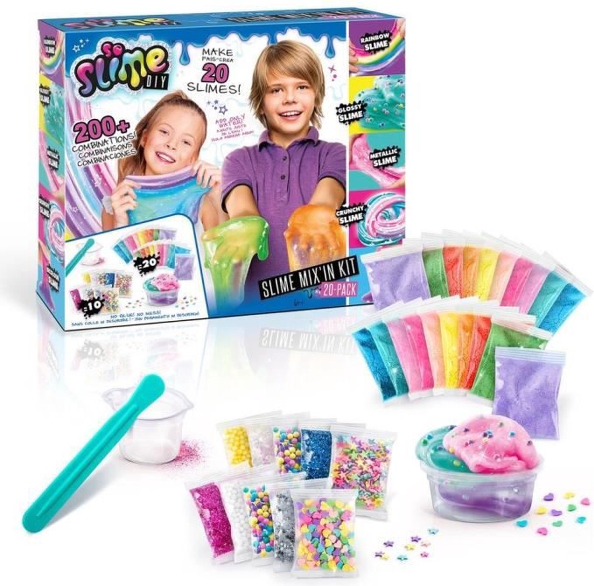 CANAL SPEELGOED - Slime - Mixin Kit - Pak 20 Slimes