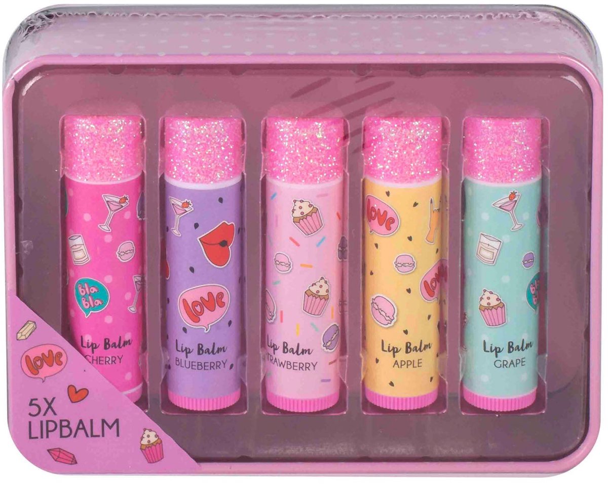 Create It! Beauty Lippenbalsem Blikje Roze