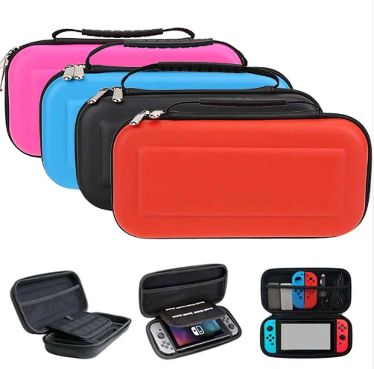 Nintendo switch case / Beschermhoes voor de Nintendo Switch - Zwart