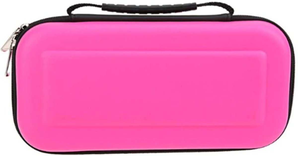 Nintendo switch case roze