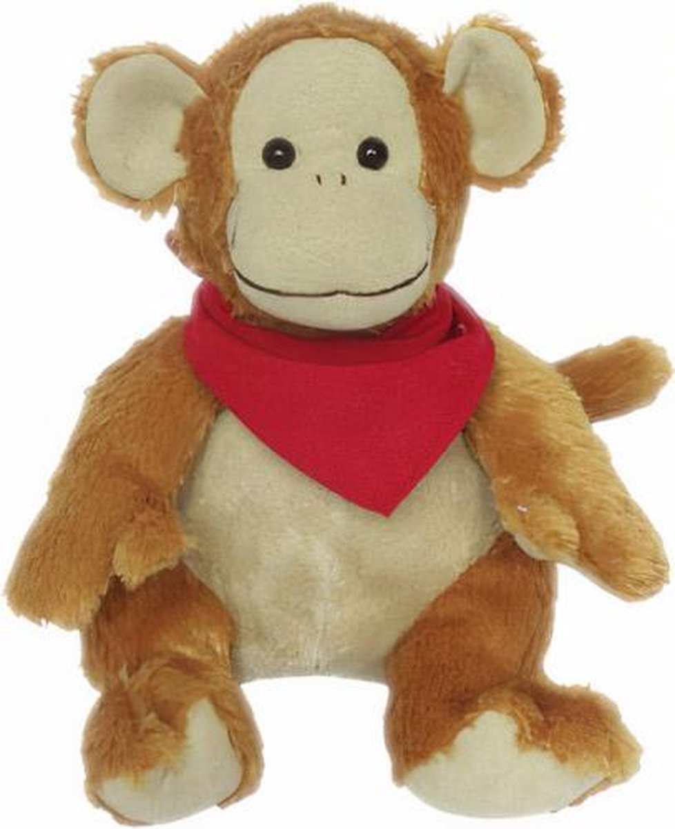 knuffel Klein Aapje junior 18 cm pluche beige