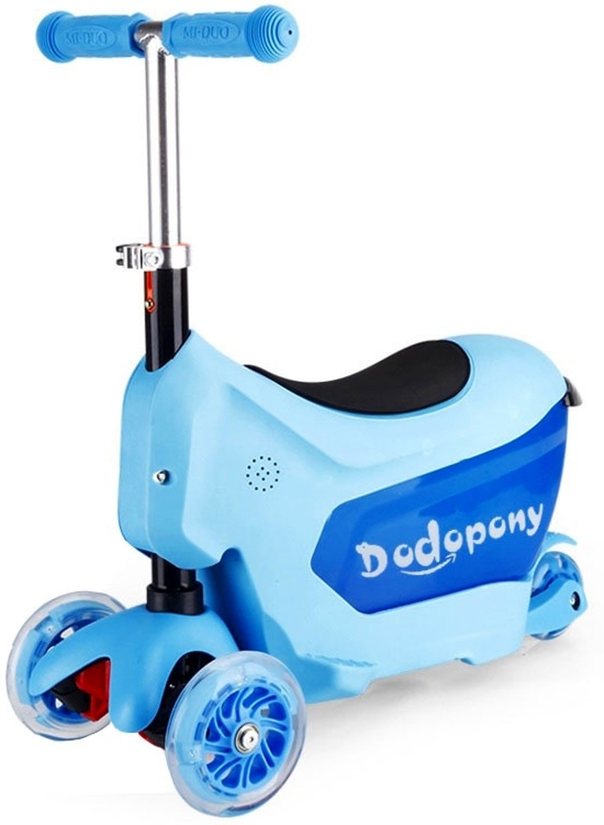 DODOPONY SCOOTER 3 IN 1 - Step - blauw - PO-6156