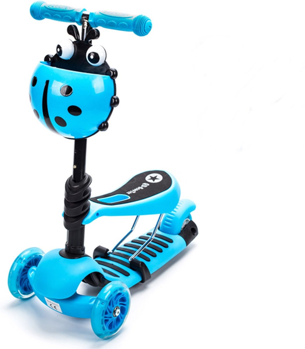 SCOOTER 3 IN 1 - Step - Blauw