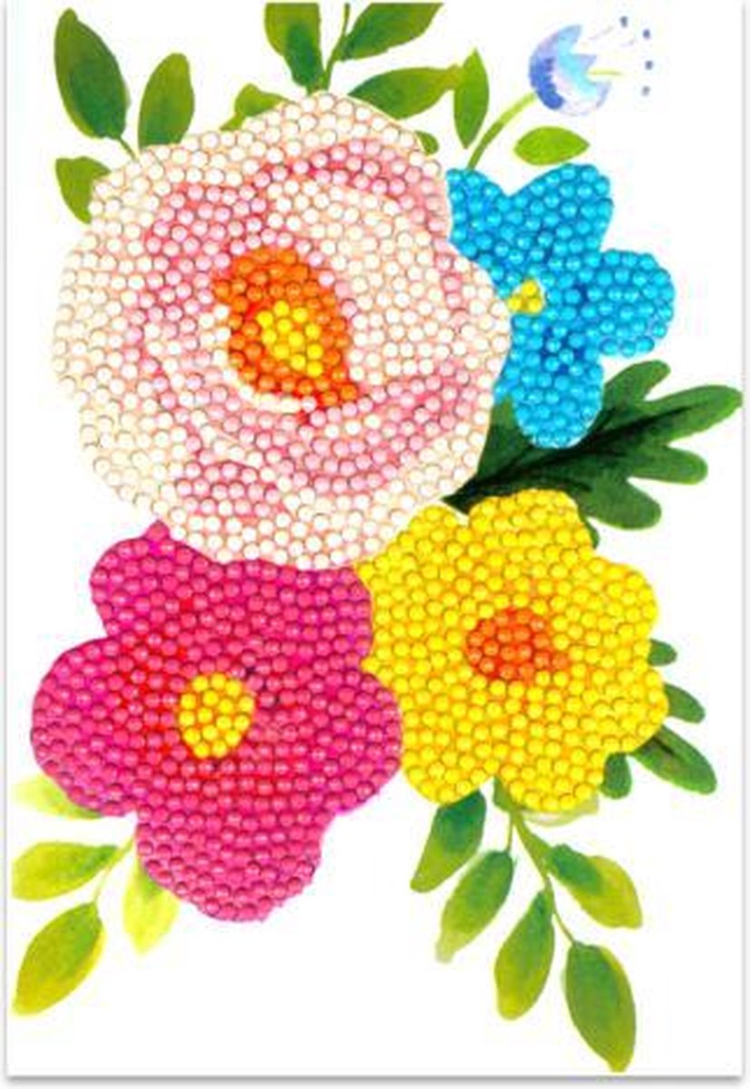 Craft Artist Diamond Art Card Kits - Flower