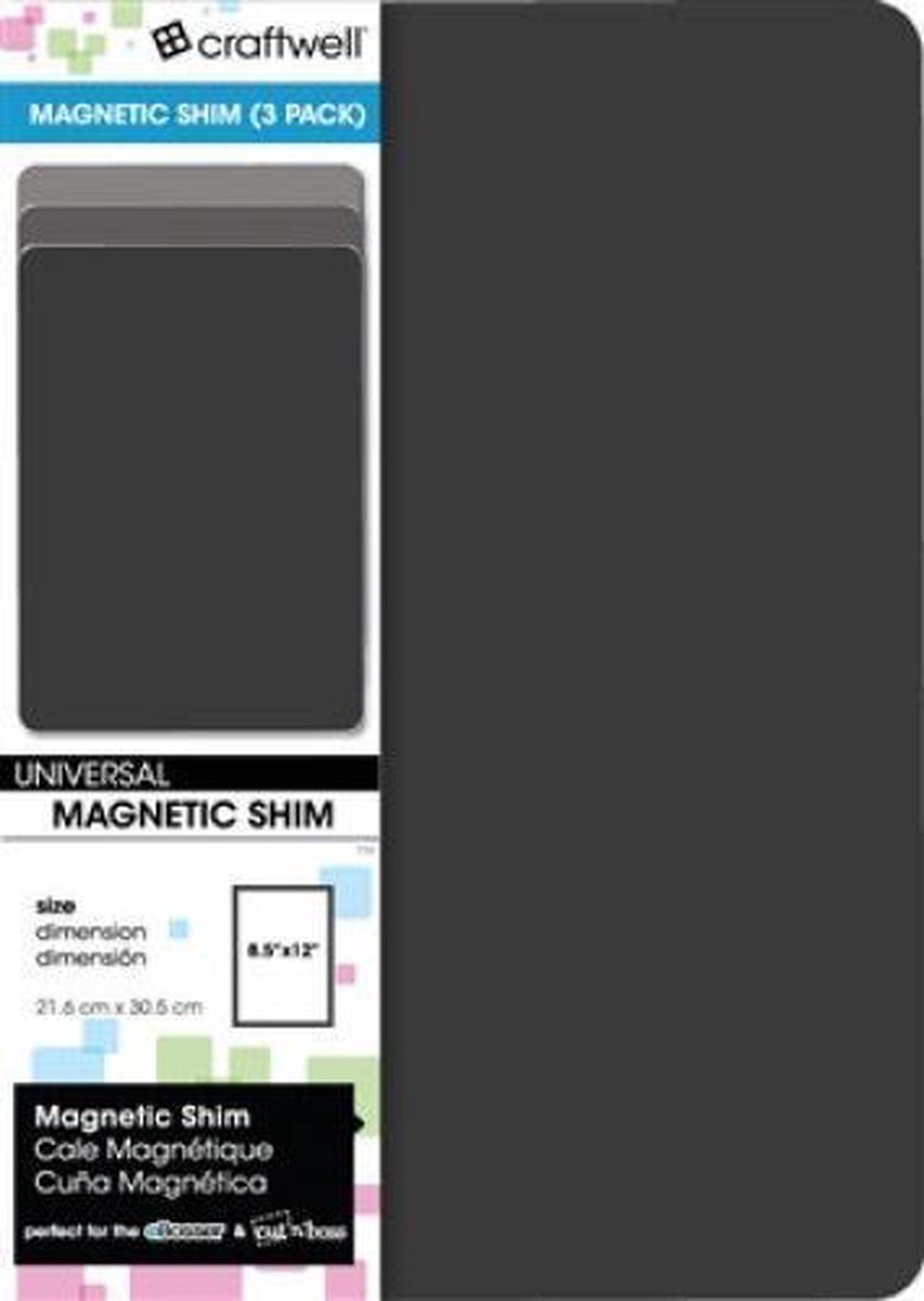 3X   magnetic shim ebosser & Cut n boss