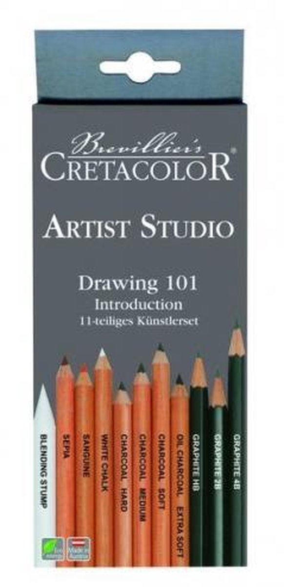 Cretacolor Artist Studio Tekenset 11 stuks