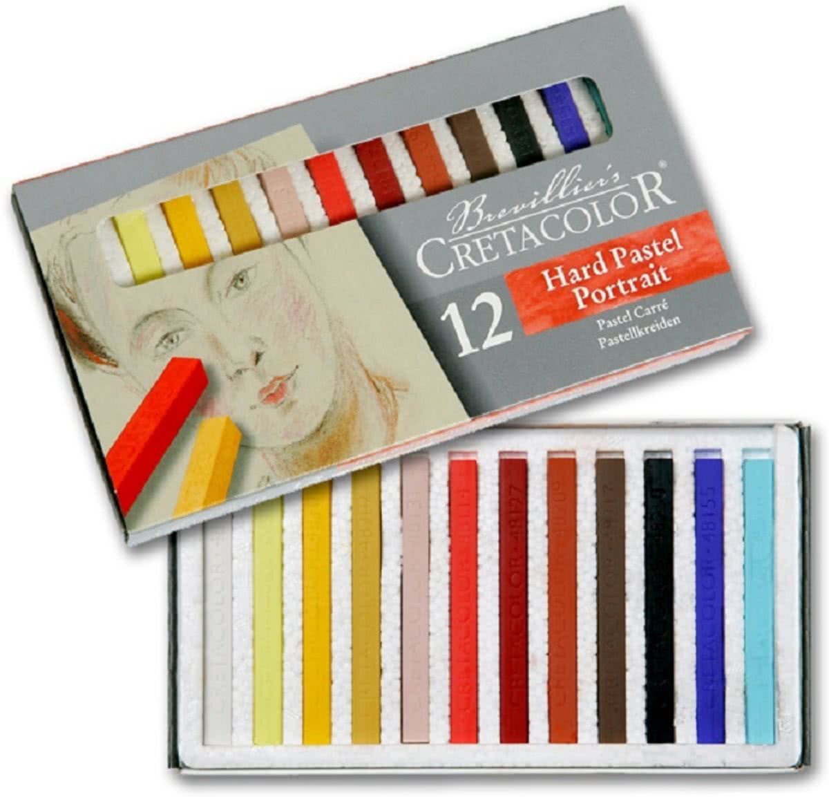 Cretacolor pastel carre set portrait