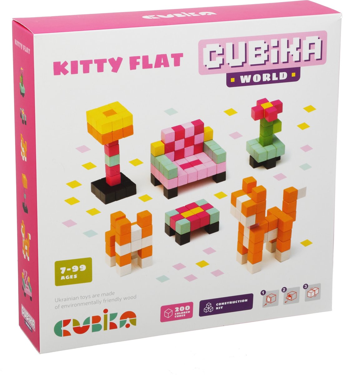 Cubika Wooden construction set 