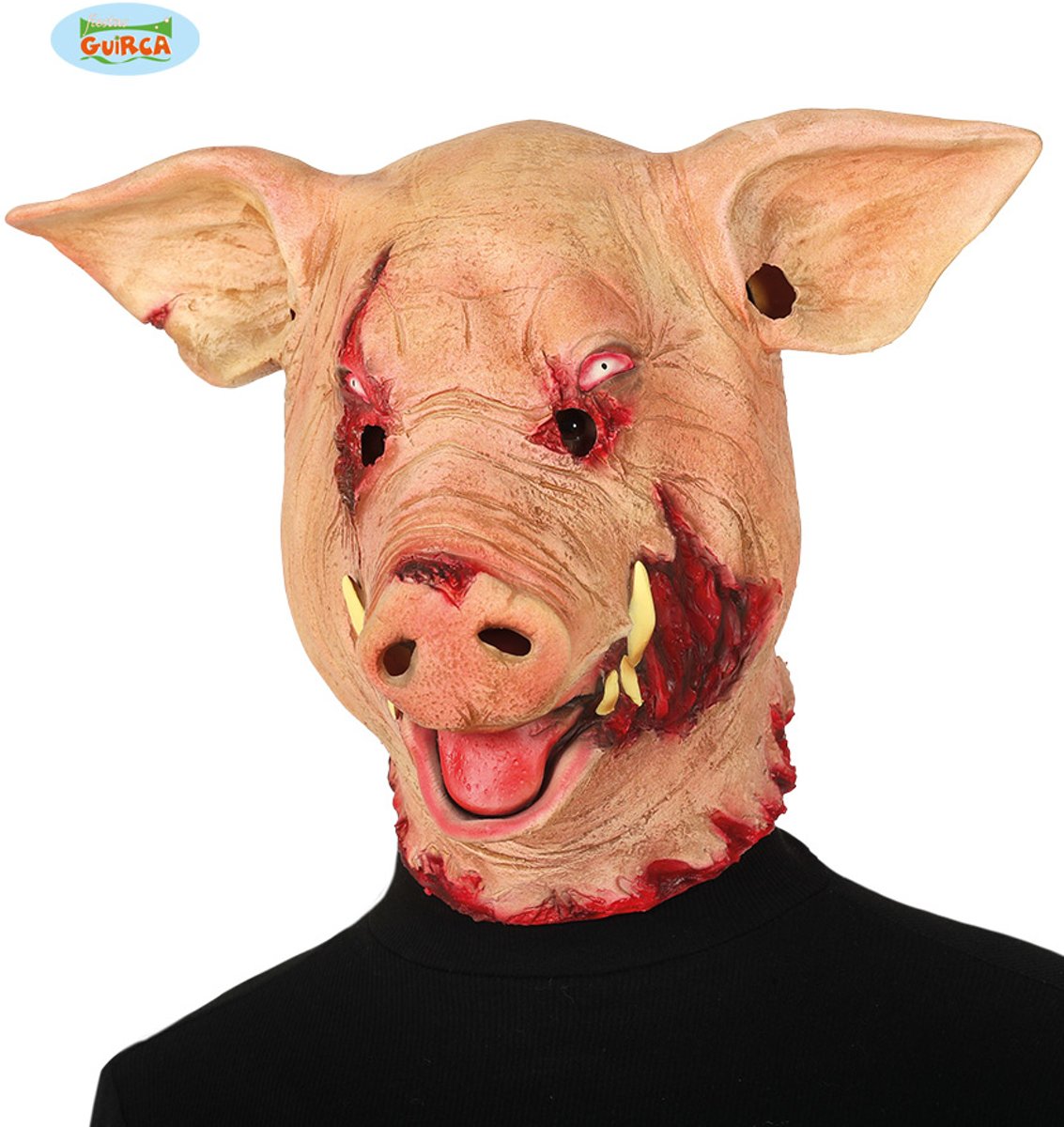 Horror masker varken latex