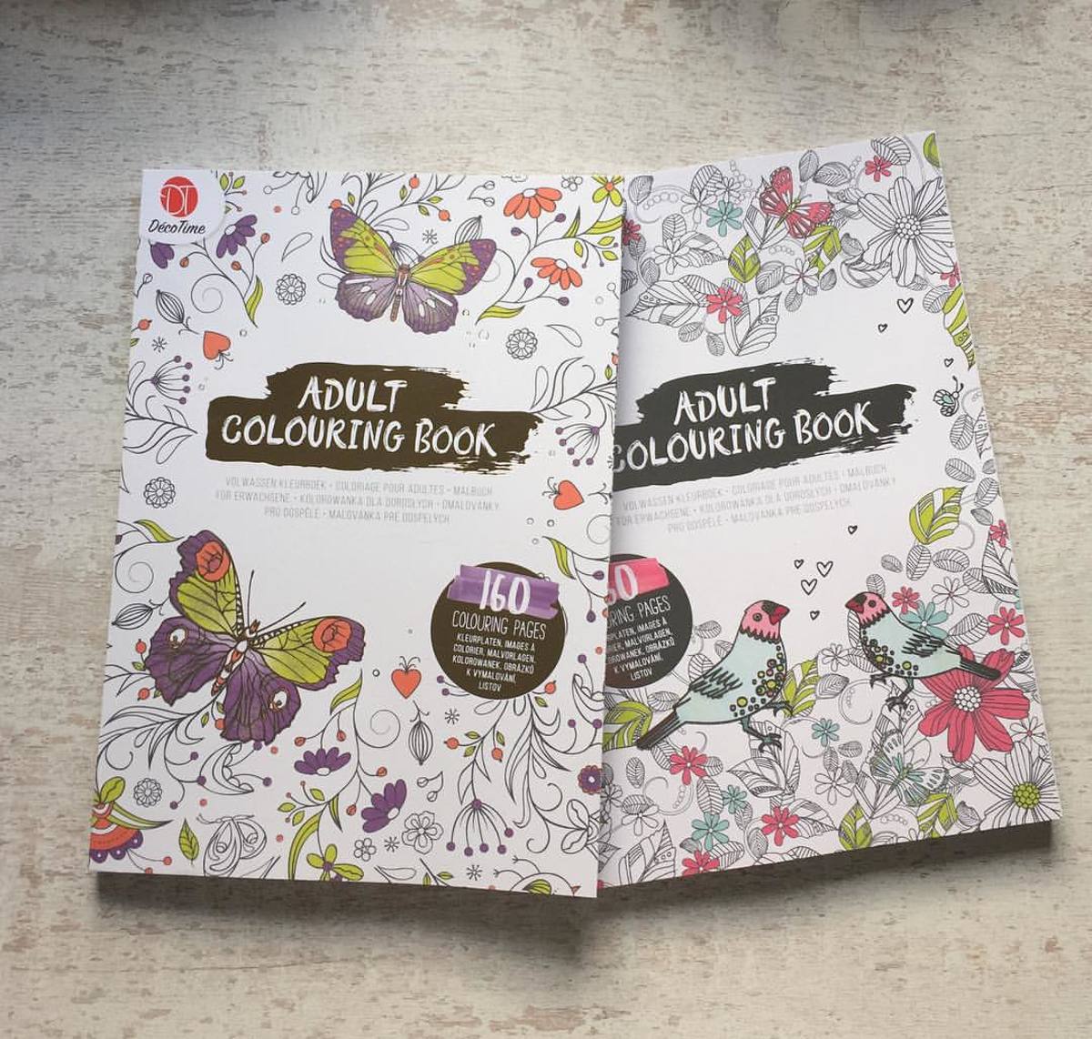 Adult Colouring Book - Deco Time -   voor volwassenen - 160 paginas