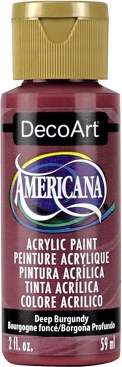 Americana Acrylics — Deep Burgundy