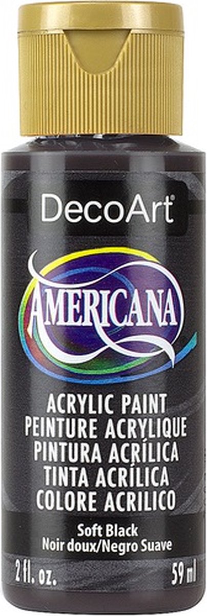 Americana Acrylics — Soft Black