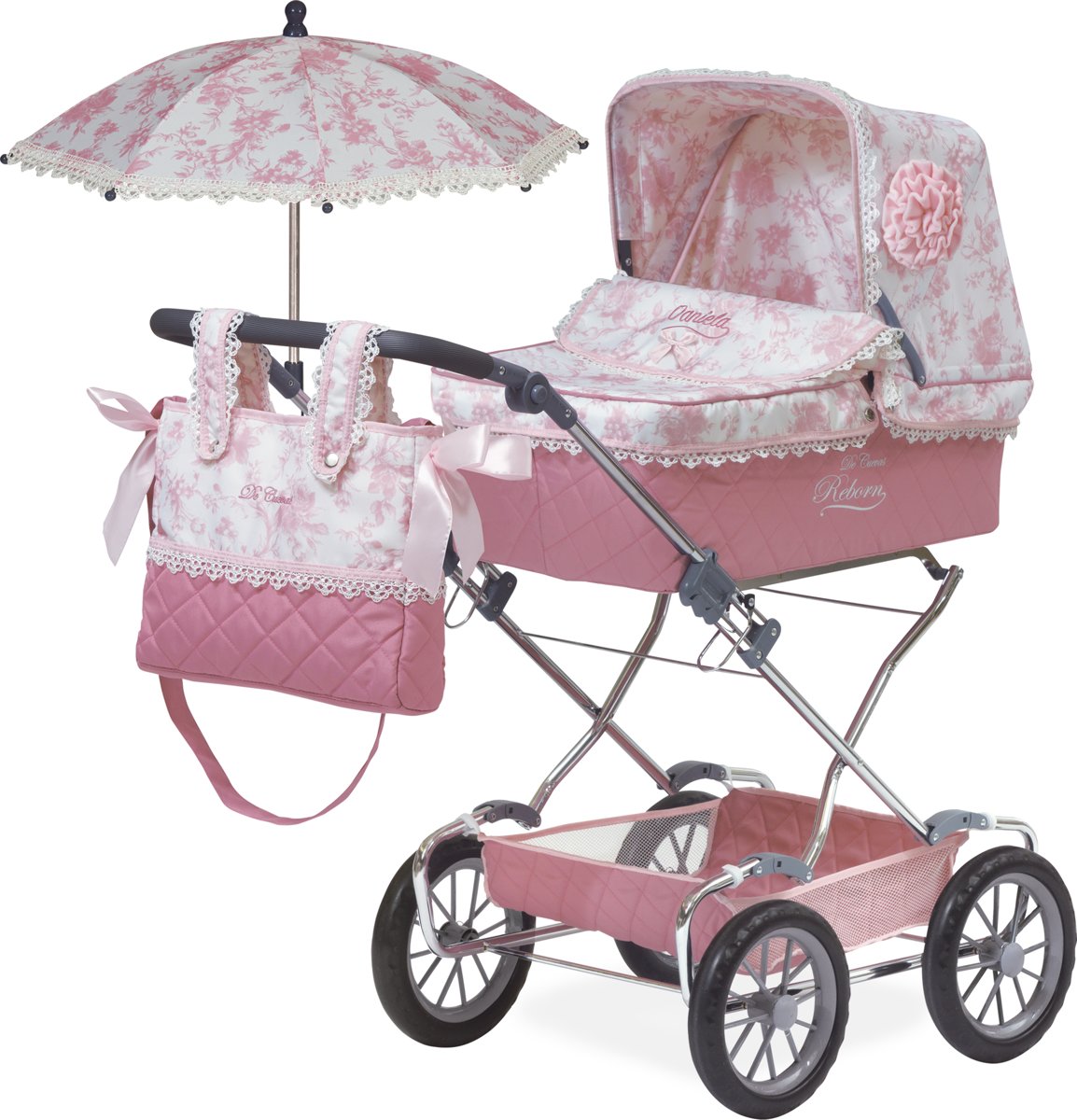 Reborn poppenwagen Daniela